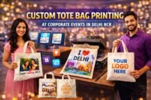 Custom Tote Bag Printing at Corporate Events