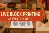 Live Block Printing