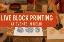 Live Block Printing